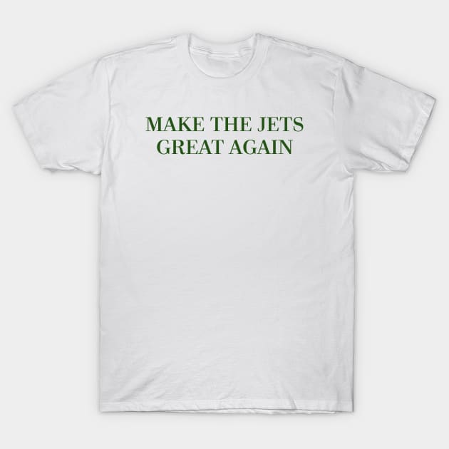 Make the Jets Great Again (White) T-Shirt by ny_islanders_fans